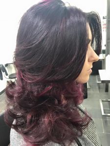 purple hair
